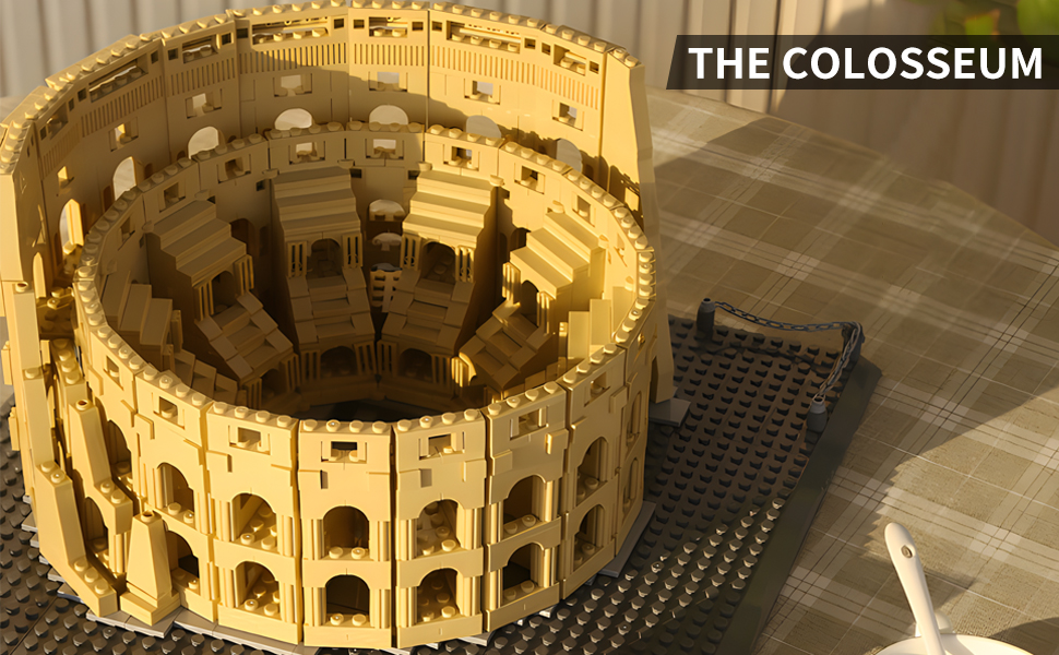 Amazon.com: CAXIMSY Roman Colosseum Architecture Model Building